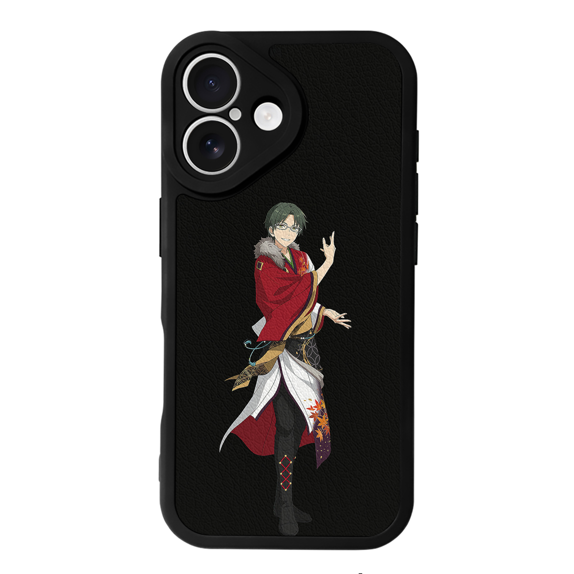 （画像用） あんさんぶるスターズ! Ensemble Stars 【iPhone 16シリーズ対応】シリコンスマホケース（レザー調） 材質：シリコン